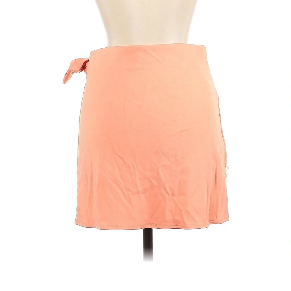 NWT Aritzia Wilfred Saturn Wrap Skirt - Sun Faded Coral (M)